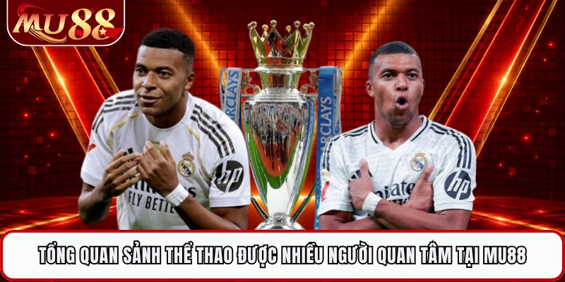 Tổng quan sảnh thể thao được nhiều người quan tâm tại MU88 